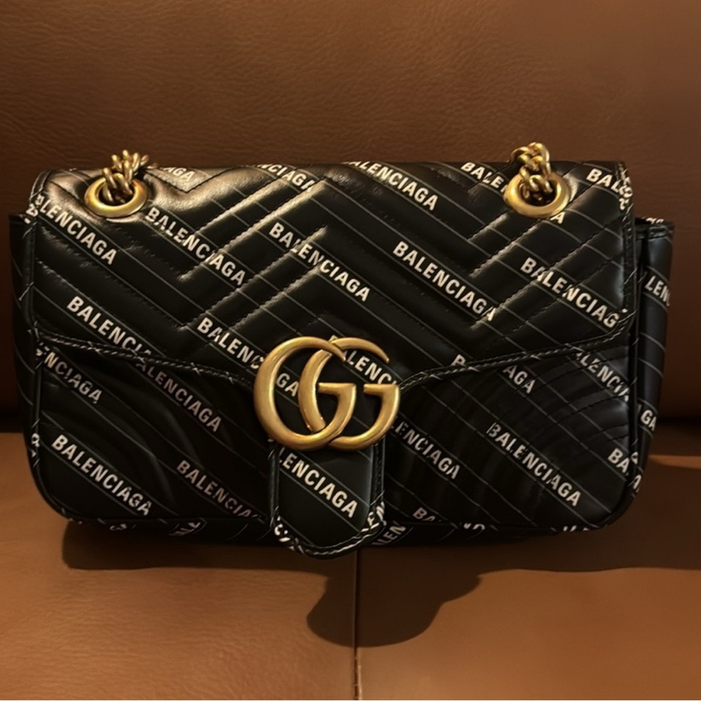 AUTHENTIC Balenciaga x Gucci Hacker Project Shoulder/crossbody Bag